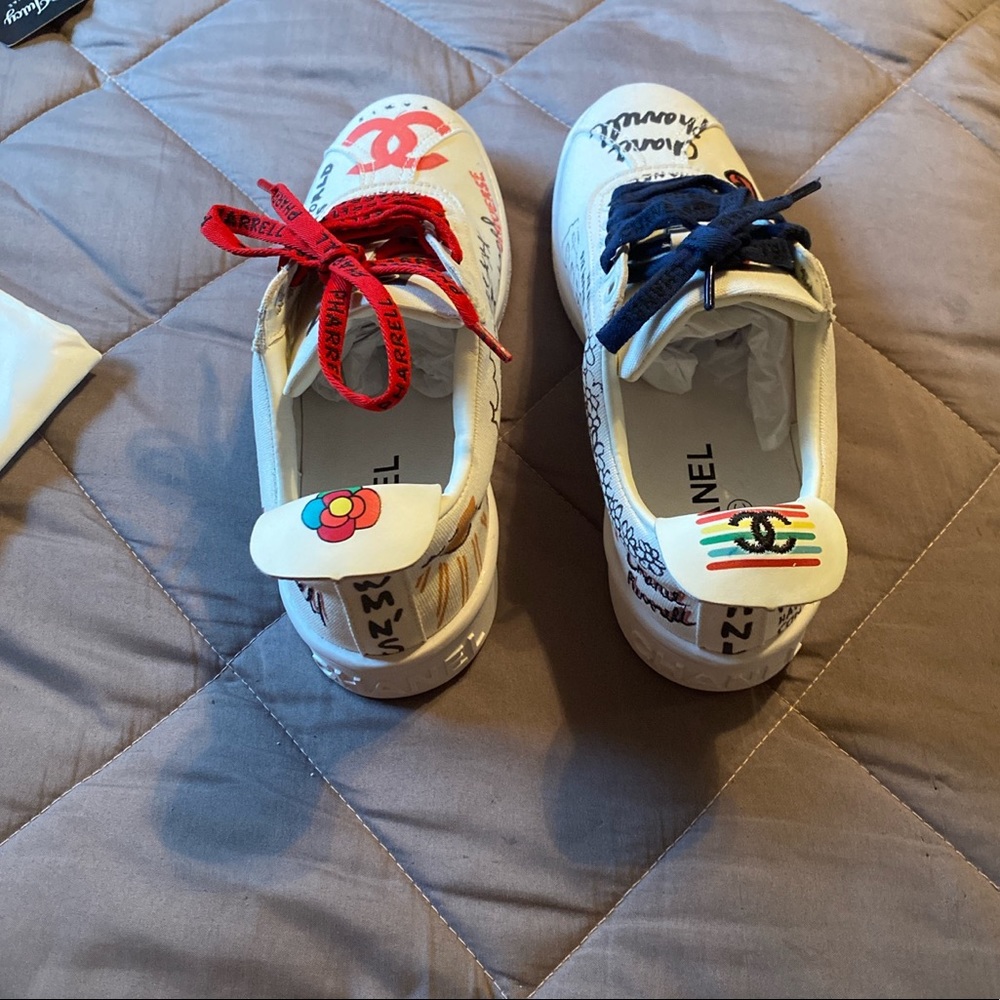 Pharrell Chanel sneakers